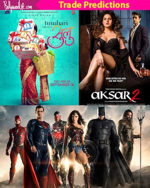 What will be the fate of Tumhari Sulu, Aksar 2 and Justice League at the box office? Trade predicts