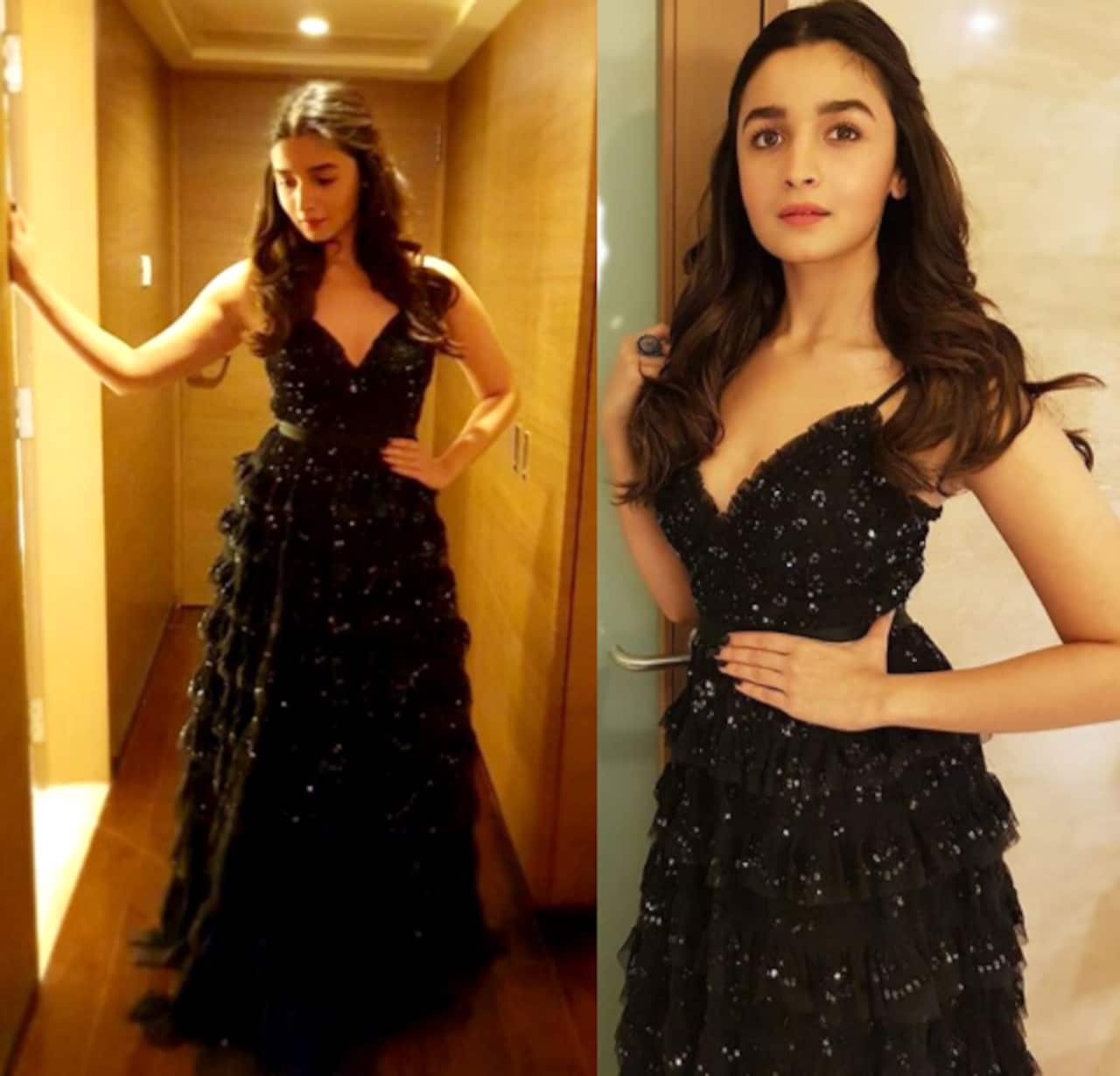 Iffi 2017 Lady In Black Alia Bhatt Will Make Your Heart Skip A Beat