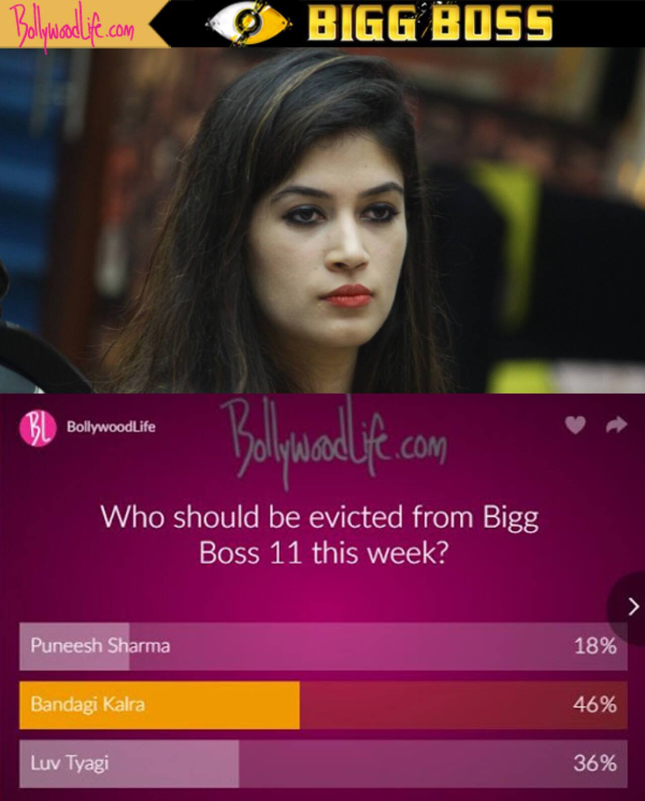 Bigg Boss 11 October 19 Bigg Boss 11 elimination: Bandagi Kalra should be OUT this week, say
