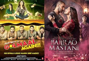 Golmaal Again beats Bajirao Mastani; becomes the highest grosser ever that has emerged victorious despite a box office clash