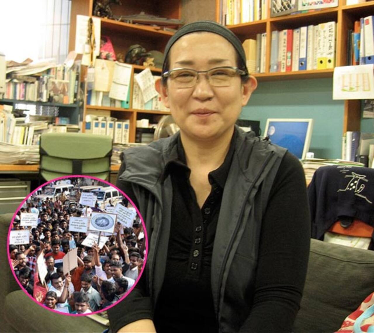 Whoa! Late Japanese filmmaker Akira Kurosawa's daughter, Kazuko