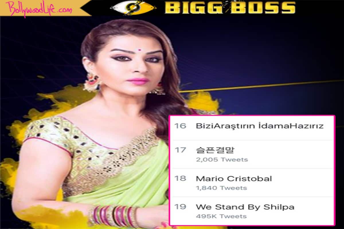 Bigg Boss 11 Shilpa Shinde Takes Over Twitter We Stand By Shilpa Becomes A Worldwide Trend Bollywood News Gossip Movie Reviews Trailers Videos At Bollywoodlife Com