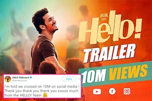 Akhil Akkineni's Hello trailer crosses 10 million views