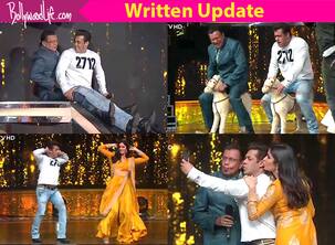 Dance India Dance Season 6: Salman Khan licks ice-cream off Katrina Kaif's nose also accuses her of trying to kiss him