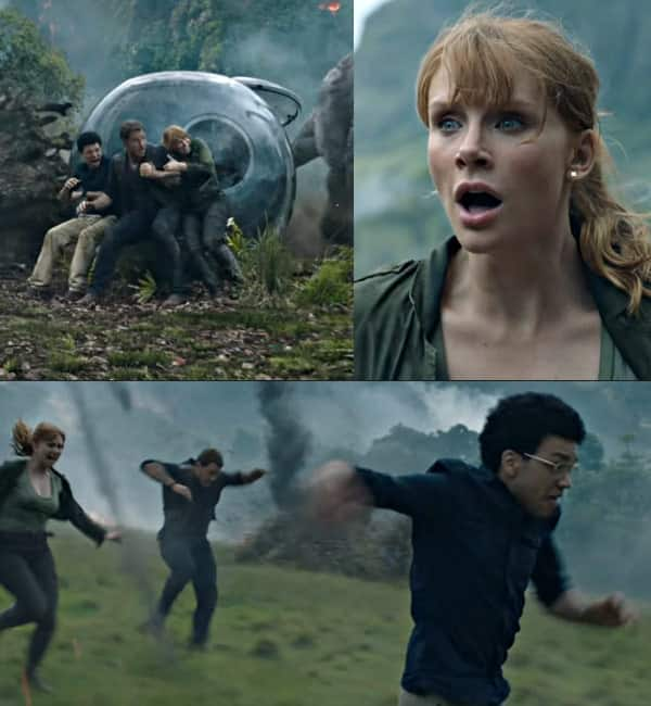 Jurassic World Fallen Kingdom Teaser Has Chris Pratt Bryce Dallas Howard And Dinosaurs Running