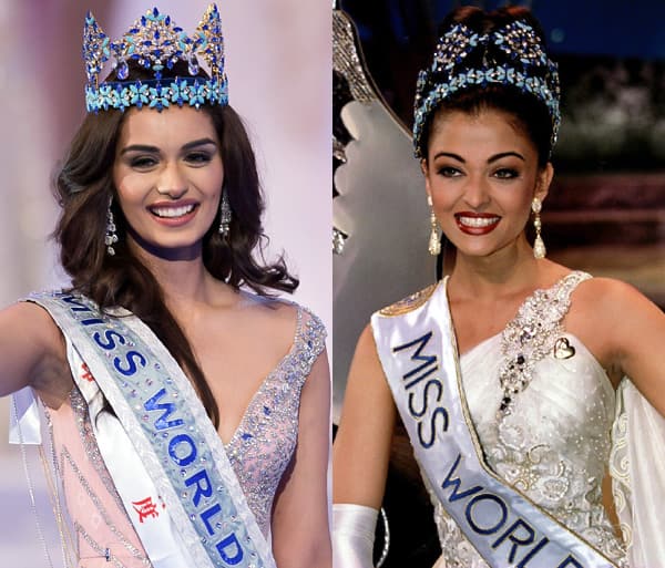 Is Aishwarya Rai Bachchan the inspiration behind Manushi Chhillar ...