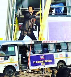 Ishqbaaaz's Nakuul Mehta shoots for a deadly sequence and heads back home in Mumbai local - watch video