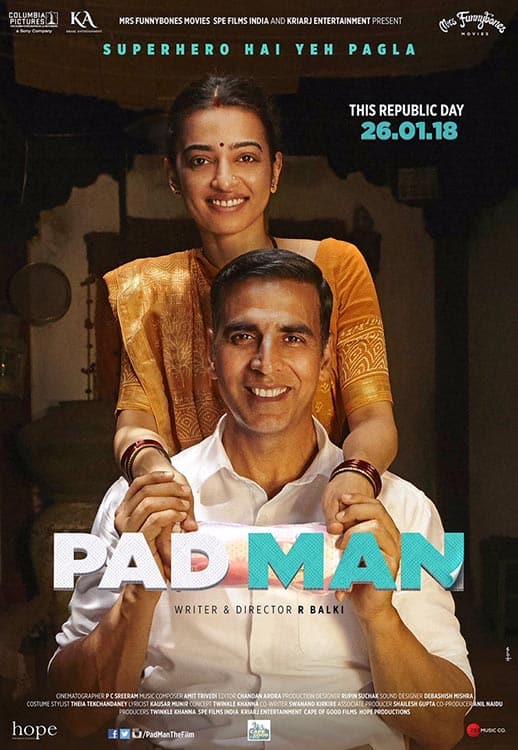 Padman new poster: Akshay Kumar and Radhika Apte hint at the trailer ...