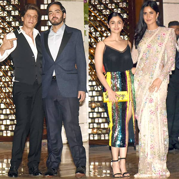 Shah Rukh Khan, Katrina Kaif, Alia Bhatt arrive in style as The Ambanis ...