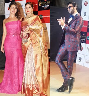 [HQ PICS] Zee Cine Awards 2018: Alia, Priyanka, Varun, Ranveer shine on the red carpet with their fashionable outfits