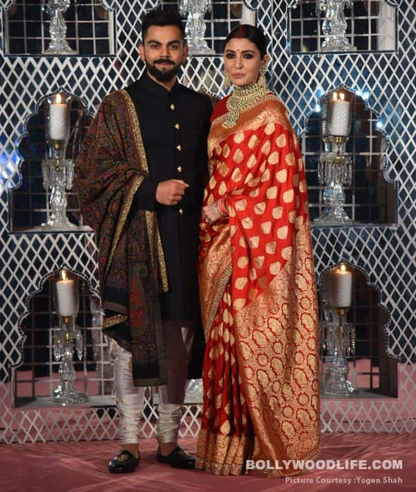 Anushka Sharma-Virat Kohli look every bit the newlywed desi couple at ...