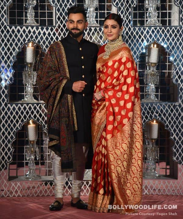 Anushka Sharma-Virat Kohli look every bit the newlywed desi couple at ...