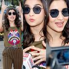 Excited, curious, chirpy - the many moods of Alia Bhatt from her recent visit to her school