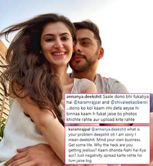 Mere Angne Mein fame Karam Rajpal gets trolled over engagement post but gives it back in style