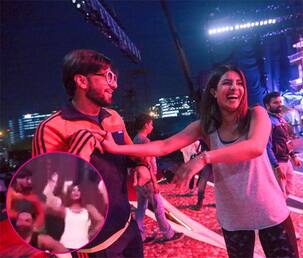 Priyanka Chopra cannot stop laughing as Ranveer Singh imitates her during the Zee Cine Awards 2018 rehearsals - watch video