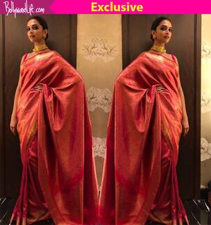Deepika Padukone's saree at the HT Style Awards 2018 is a gift by someone special and we know who