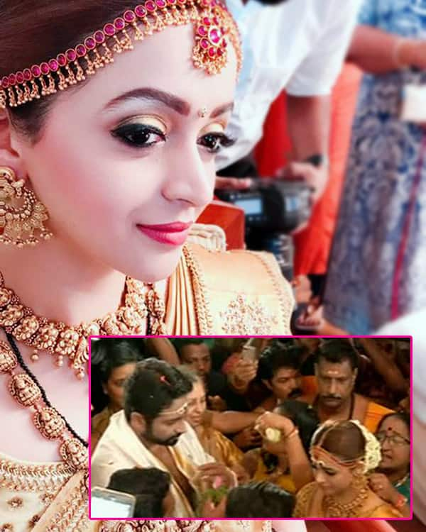 First Pic Out Malayalam Actress Bhavana Gets Married To Fiance