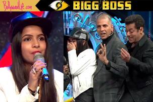 बिग बॉस 11 फिनाले: सलमान खान और अक्षय कुमार ने साथ में मिलकर खींची ढिंचैक पूजा की टांग, देखें वीडियो