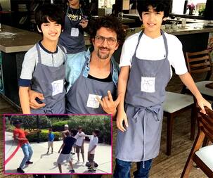 Hrithik Roshan is the 'Best Babysitter in Town', claims Sonali Bendre - watch video