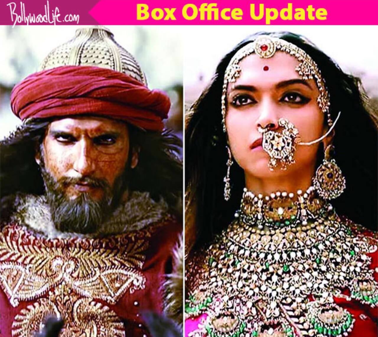 Padmaavat Box Office Collection Day 1 Ranveer Singh Deepika Padukones