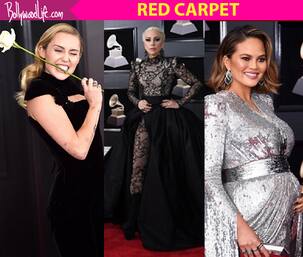 60th Grammy Awards 2018: Lady Gaga, Miley Cyrus, Chrissy Teigen - celebs who stole limelight at the red carpet