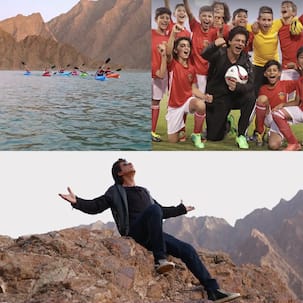 From playing football to kayaking, Shah Rukh Khan takes us on a tour of Dubai like never before  - watch video