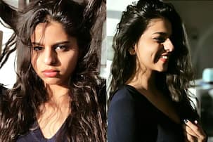 Suhana Khan goes from being grumpy to smiling in just 5 clicks!