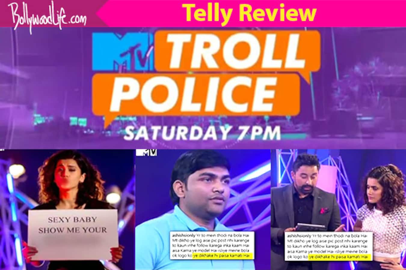 MTV Troll Police- No Troll is Safe: Fine line between voicing an opinion versus crushing a morale is visited and taken to task by Rannvijay Singh