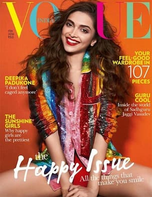 Deepika Padukone proves that happy girls are the prettiest with this latest mag cover shoot - view pic