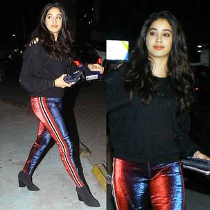 Janhvi Kapoor's recent fashion outing will remind you of the 80's - view HQ pics