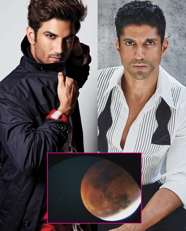 #SuperBlueBloodMoon: Farhan Akhtar, Sushant Singh Rajput are in awe of ...
