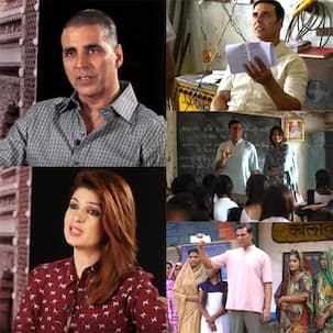Padman making promo: Akshay Kumar and Twinkle Khanna take you on an inspiring journey of a mad man becoming a superhero - watch video