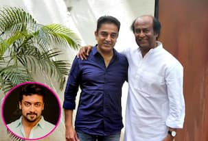 Suriya congratulates Rajinikanth and Kamal Haasan for their political entry; offers support to them!
