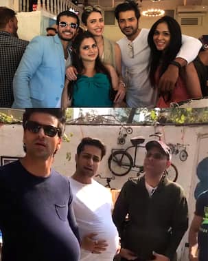 Jay Soni plans a baby shower for wife Pooja Shah but Vivek Dahiya is the one with the bump - view pics