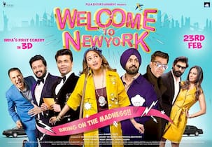 Welcome To New York poster: Sonakshi Sinha, Diljit Dosanjh and Karan Johar are ready to bring a perfect IIFA treat - view pic