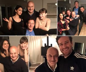 Anupam Kher reunites with the cast of Hotel Mumbai in Los Angeles- view pics
