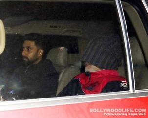 Amitabh Bachchan rushed to the hospital; returns with Abhishek Bachchan - view pics