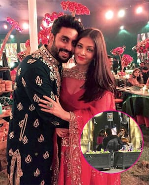 Aishwarya enjoys Pizza date with hubby Abhishek Bachchan and daughter Aaradhya - view pics