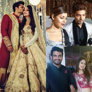 [INSIDE PICS] Dipika Kakar - Shoaib Ibrahim's Nach Baliye buddies Sanaya - Mohit, Bharti - Haarsh add to the reception festivities