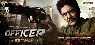 Ram Gopal Varma releases the first motion poster of Nagarjuna's Officer; seeking some positivity after Sridevi's death