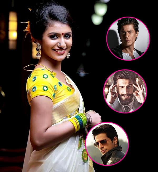 Priya Prakash Varrier Wants To Work With Shah Rukh Ranveer Sidharth Bollywood News Amp Gossip Movie Reviews Trailers Amp Videos At Bollywoodlife Com