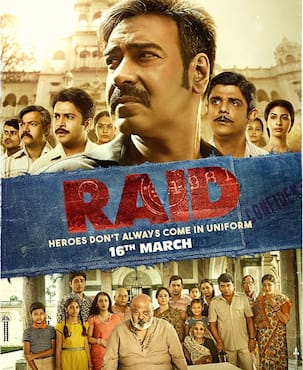 Raid poster: Ajay Devgn's swag as Deputy Commissioner Amay Patnaik will get you excited for the film - view pic