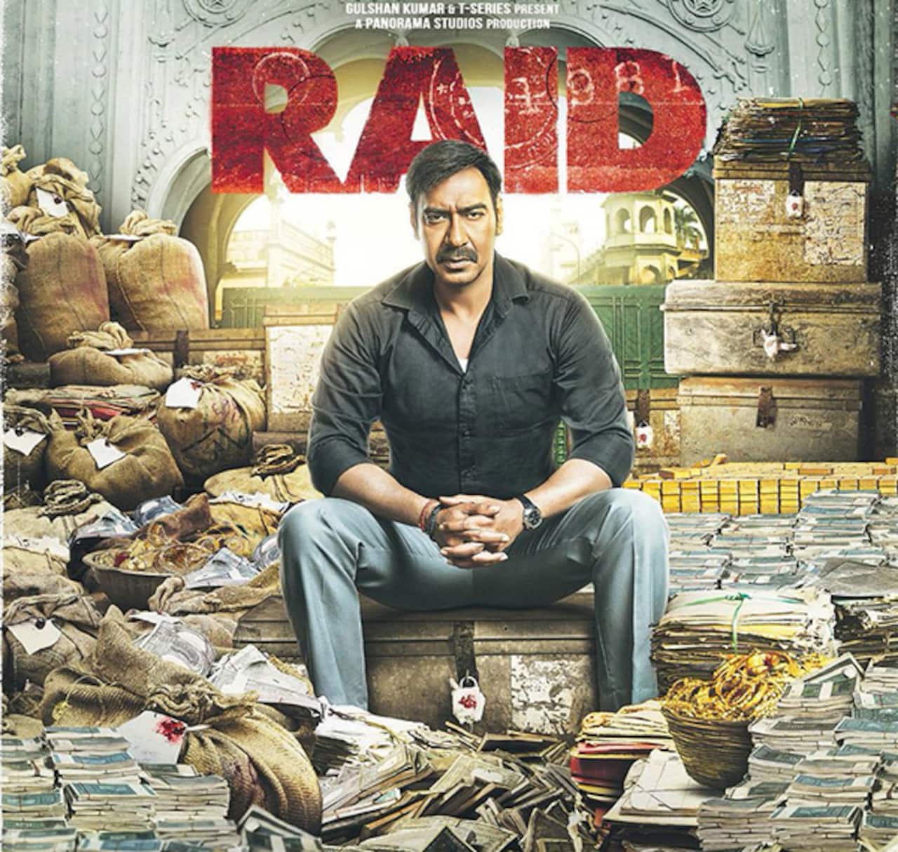 Hide all that money! Ajay Devgn is all set to 'Raid' your house - check out first poster