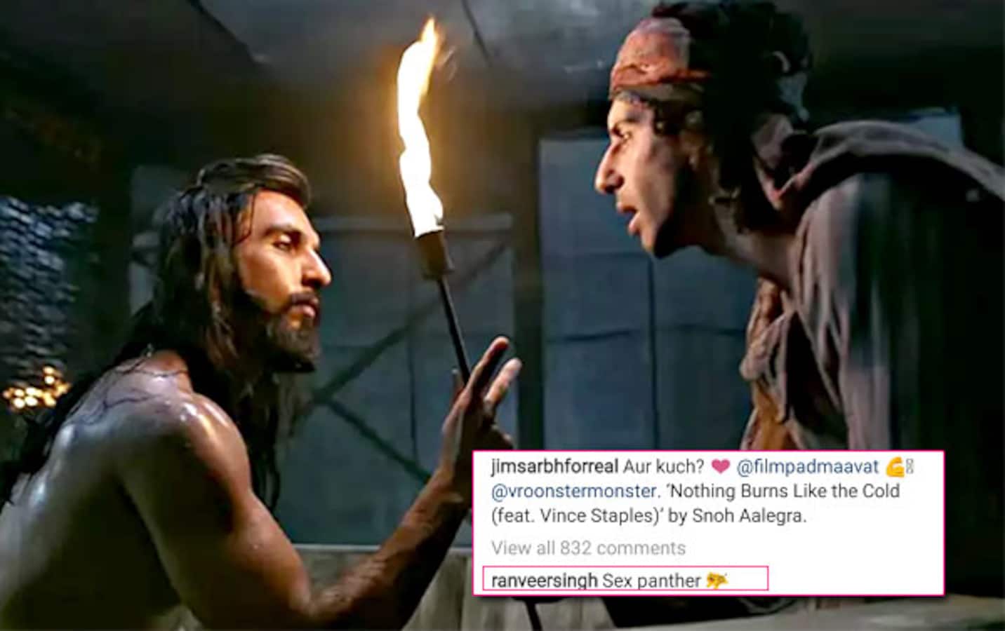 Ranveer Singh Just Called His Padmaavat Co Star Jim Sarbh A Sex Panther And We Dont Know How
