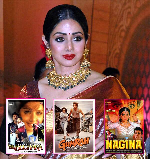 There's more to Sridevi's filmography than just Sadma, Chandni ...