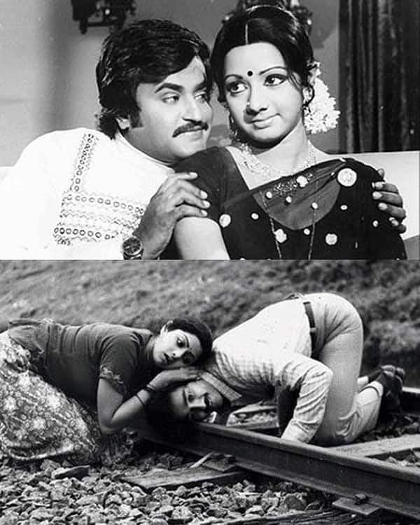 Pics Looking Back At Sridevis Iconic On Screen Moments With Rajinikanth And Kamal Haasan