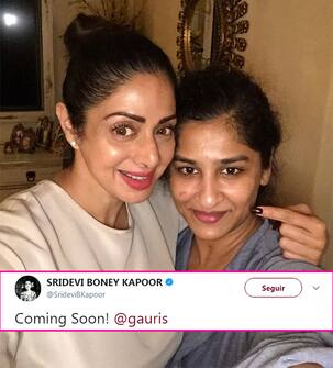 Sridevi was about to reunite with Gauri Shinde for a film but death took her away
