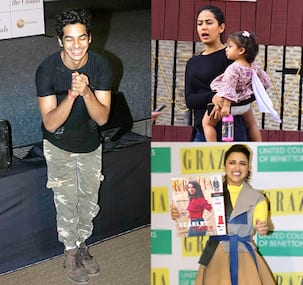 When Parineeti Chopra, Mira Rajput and Ishaan Khatter were snapped in an AWKWARD moment this week