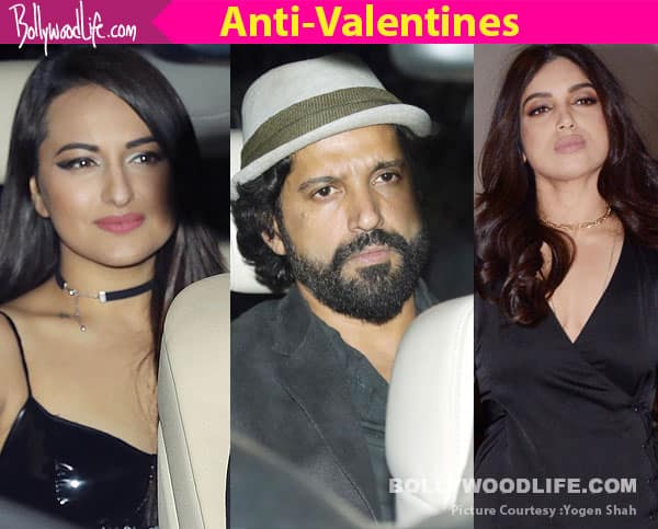 Sonakshi Sinha, Farhan Akhtar, Bhumi Pednekar Celebrate Single Hood ...