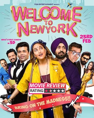 Welcome To New York movie review: Diljit Dosanjh-Sonakshi Sinha and Karan Johar's award film is not a rewarding watch